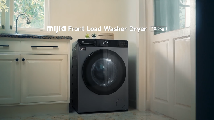 [NEW] Xiaomi Mijia Front Load Washer Dryer เครื่องซักและอบผ้าฝาหน้า Inverter 10.5 กก. ซักไอน้ำ ขจัดแบคทีเรีย ซักอบ 2in1 | Lazada Thailand