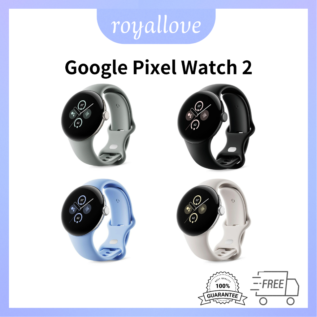 Original Google Pixel Watch 2/Pixel Watch นาฬิกาสมาร์ท WIFI & 4G LTE Version Wireless GPS 32GB 2GB RAM eSIM Smart Watch | Shopee Thailand