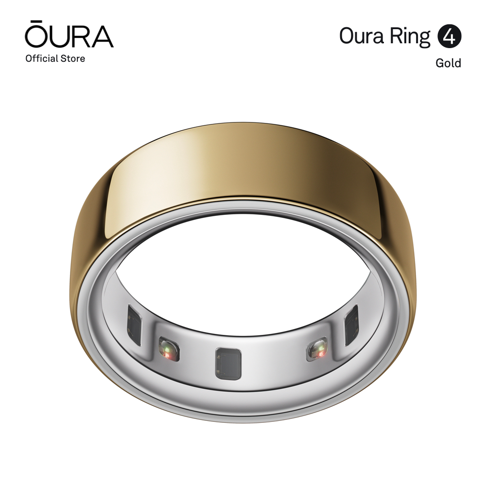 Oura Ring 4 แหวนอัจฉริยะ Smart Ring - แหวนติดตามสุขภาพ สีทอง / Gold