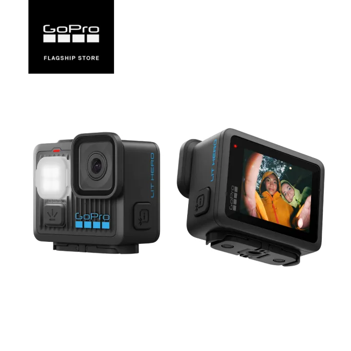 (ประกันศูนย์ไทย 1 ปี) กล้อง GoPro LIT HERO กล้องโกโปร 4K ลงน้ำได้ มีไฟในตัว | Lazada Thailand