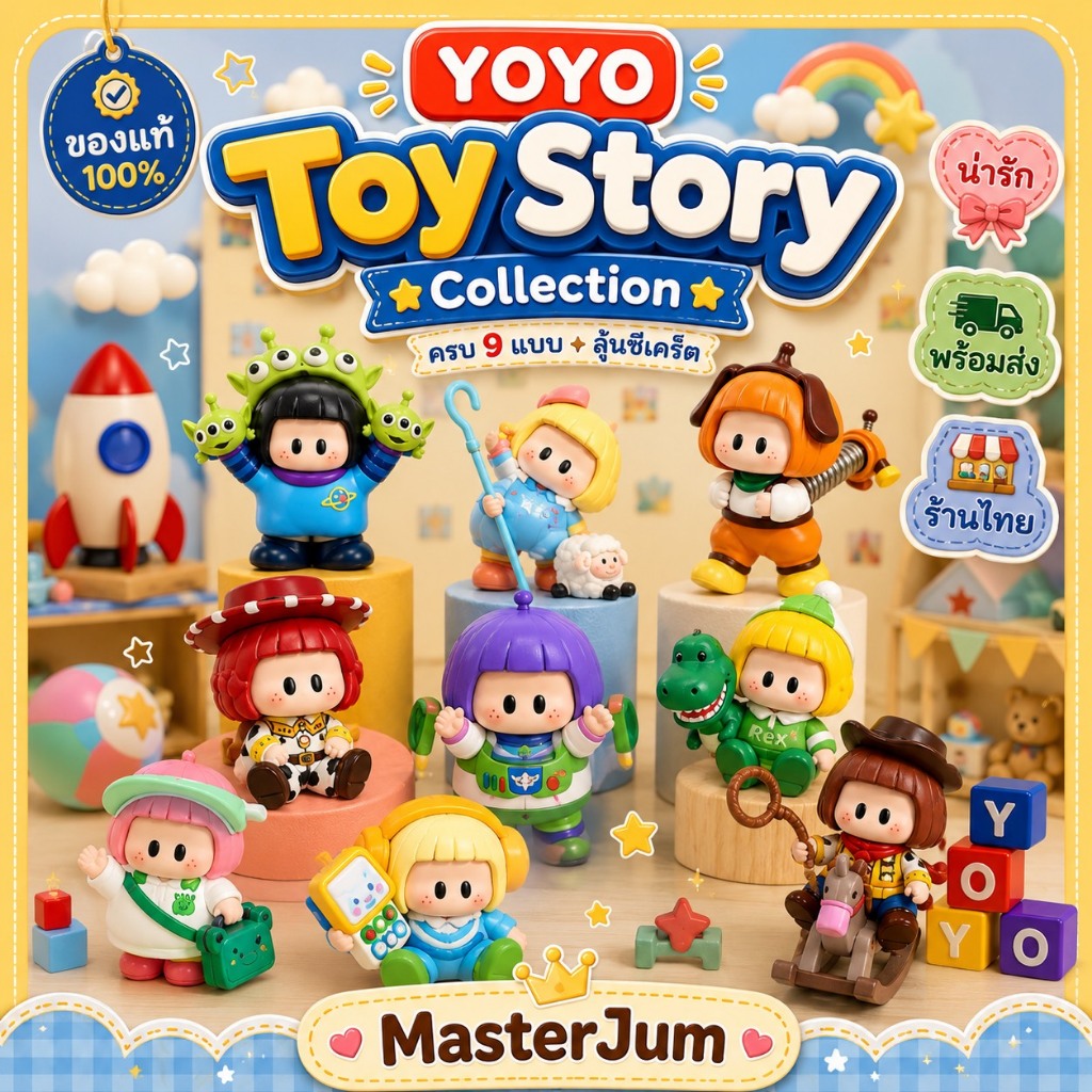 โมเดล MINISO YOYO x Toy Story5 | Shopee Thailand