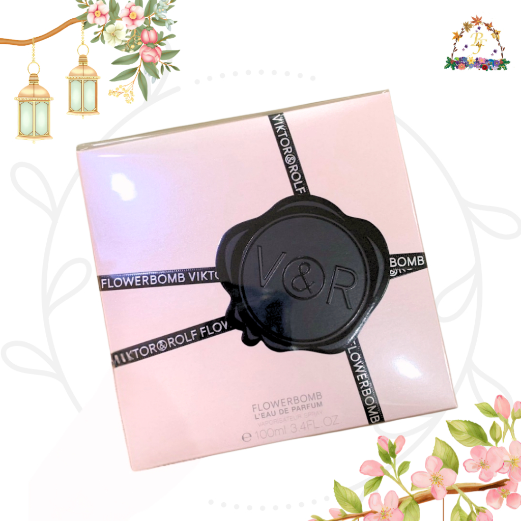 Viktor & Rolf Flowerbomb L'Eau De Parfum EDP 100 ml กล่องซีล