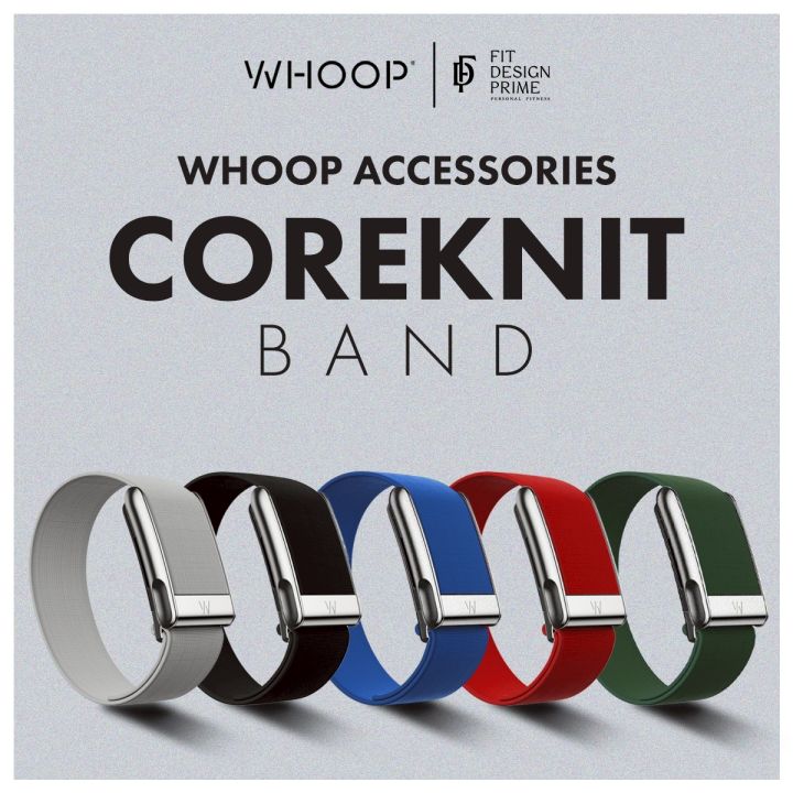 [เฉพาะสายเท่านั้น] WHOOP ACCESSORIES COREKNIT BAND สายรัดข้อมือ 5 สี ใส่สบาย ทนทาน | Lazada Thailand