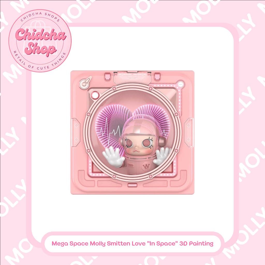 [พร้อมส่ง] POP MART MEGA SPACE MOLLY SMITTEN LOVE 《IN SPACE》3D Painting ของใหม่ ไม่มีกล่องน้ำตาล | Shopee Thailand