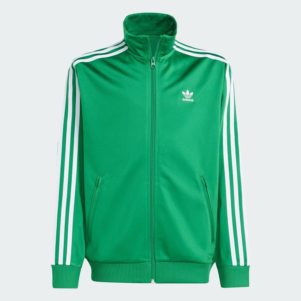 adidas ไลฟ์สไตล์ เสื้อ Adicolor Firebird สำหรับเด็ก เด็ก สีเขียว IY9801 | Shopee Thailand