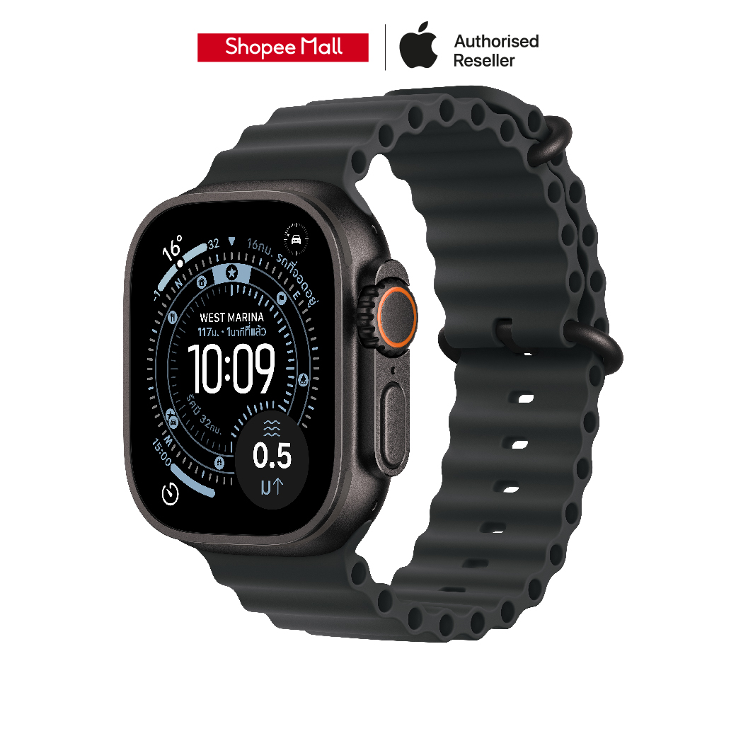 Apple Watch Ultra 3 GPS + Cellular 49mm Black Titanium Case | Shopee Thailand