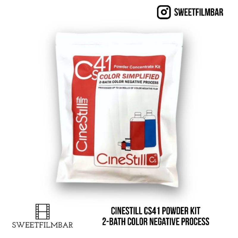 [Photochem C41] Cinestill CS41 COLOR SIMPLIFIED POWDER KIT 2-BATH PROCESS | Sweet Film Bar เคมีผง เคมีล้างฟิล์ม | Shopee Thailand