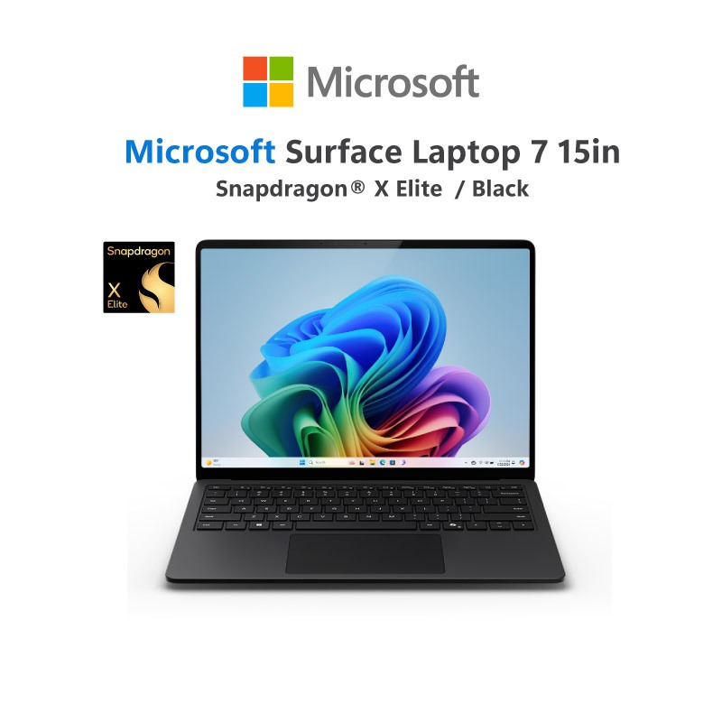 [Laptop] Surface Laptop 7/Display 15-inch/Snapdragon X Elite/16GB/512GB/Graphite/Windows 11 Home