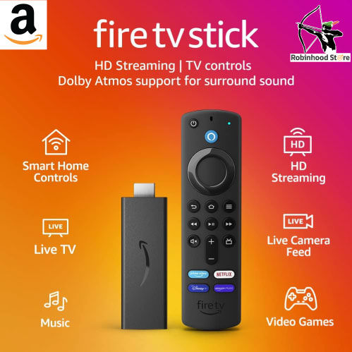 Amazon Fire TV Stick Gen3 (3rd Gen) Streaming Device with Alexa Voice Remote อุปกรณ์สตรีมมิ่ง | Lazada Thailand