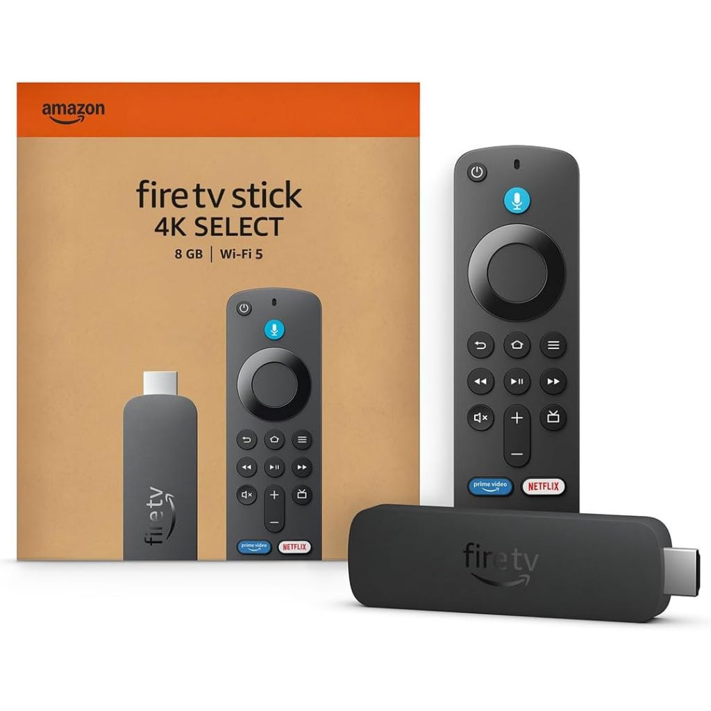 Amazon Fire TV Stick 4K Select (2025), start streaming in 4K