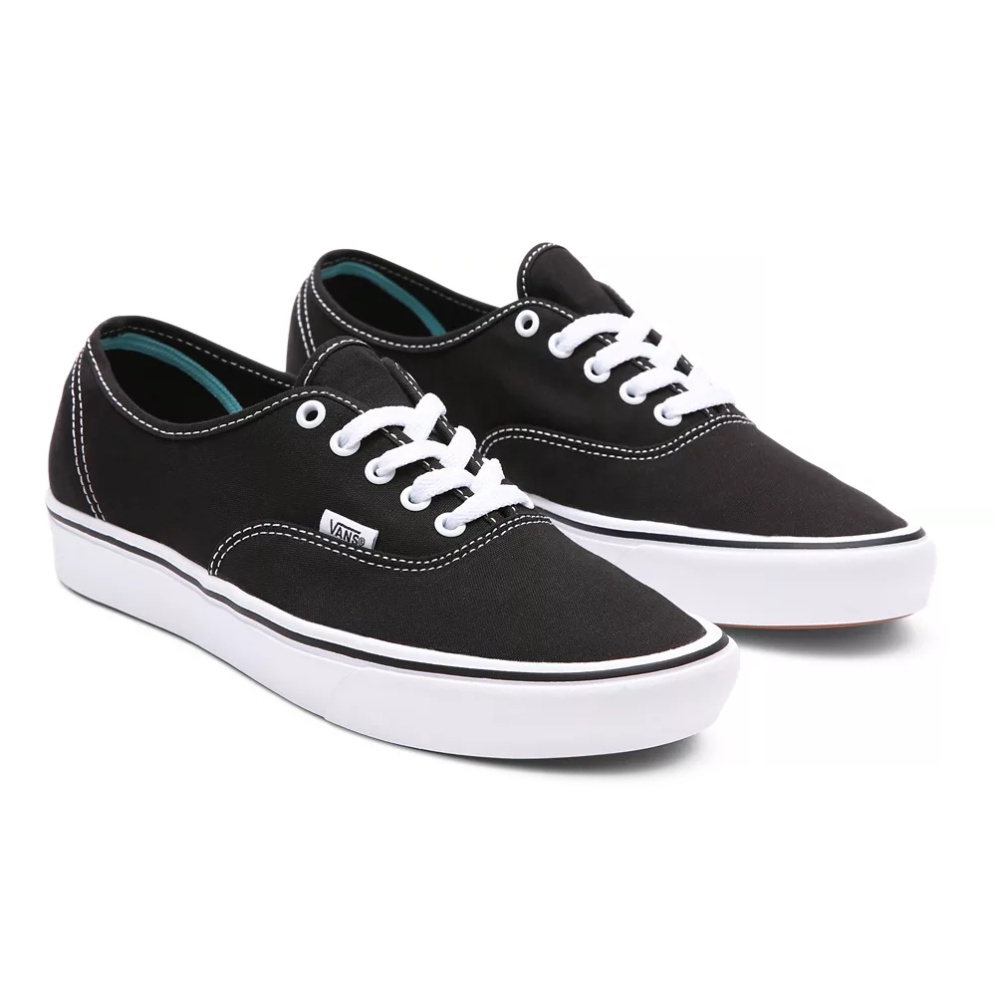 VANS Authentic (ComfyCush) - Black/True White VN0A3WM7VNE รองเท้าแวน แท้ 100% โดย VANS Thailand Dealer - WeSneaker | Shopee Thailand