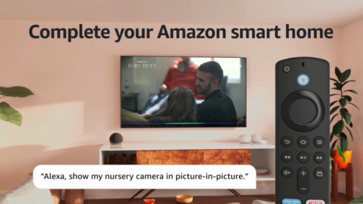 Fire TV Stick 4K Ultra HD Streaming Device with Alexa Voice Support, Dolby Vision, and Netflix/Amazon Prime Support | Ready to ship in Thailand | Lazada Thailand