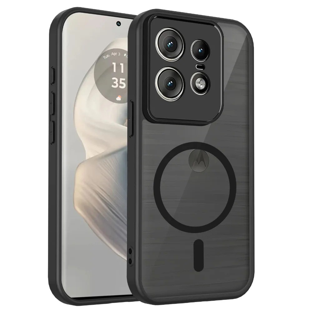 สําหรับ Motorola Moto Edge 70 Pro / Edge 70 Ultra / Edge 70 Fusion /Edge 70 Fusion + เคสโทรศัพท์แม่เหล็กชาร์จไร้สายปกหลัง | Shopee Thailand