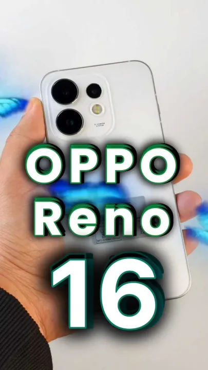 OPPO Reno16 5G (12+256GB) และ (8+256GB) ชิปเซ็ตแรง แบตเตอรี่ 6,700mAh ชาร์จไว 80W (รับประกันศูนย์ไทย 1 ปี) | Lazada Thailand