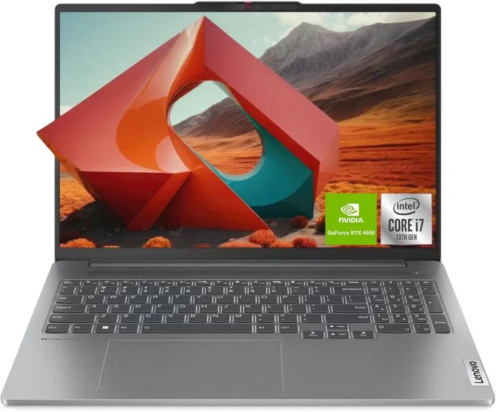 Lenovo IdeaPad Pro 5i Laptop, 16" IPS Display, Intel Core i7-13700H, 16 GB LPDDR5 RAM, 1 TB PCIe SSD, NVIDIA GeForce RTX 4050, Backlit Keyboard, Windows 11 Home, Arctic Grey | Lazada Thailand
