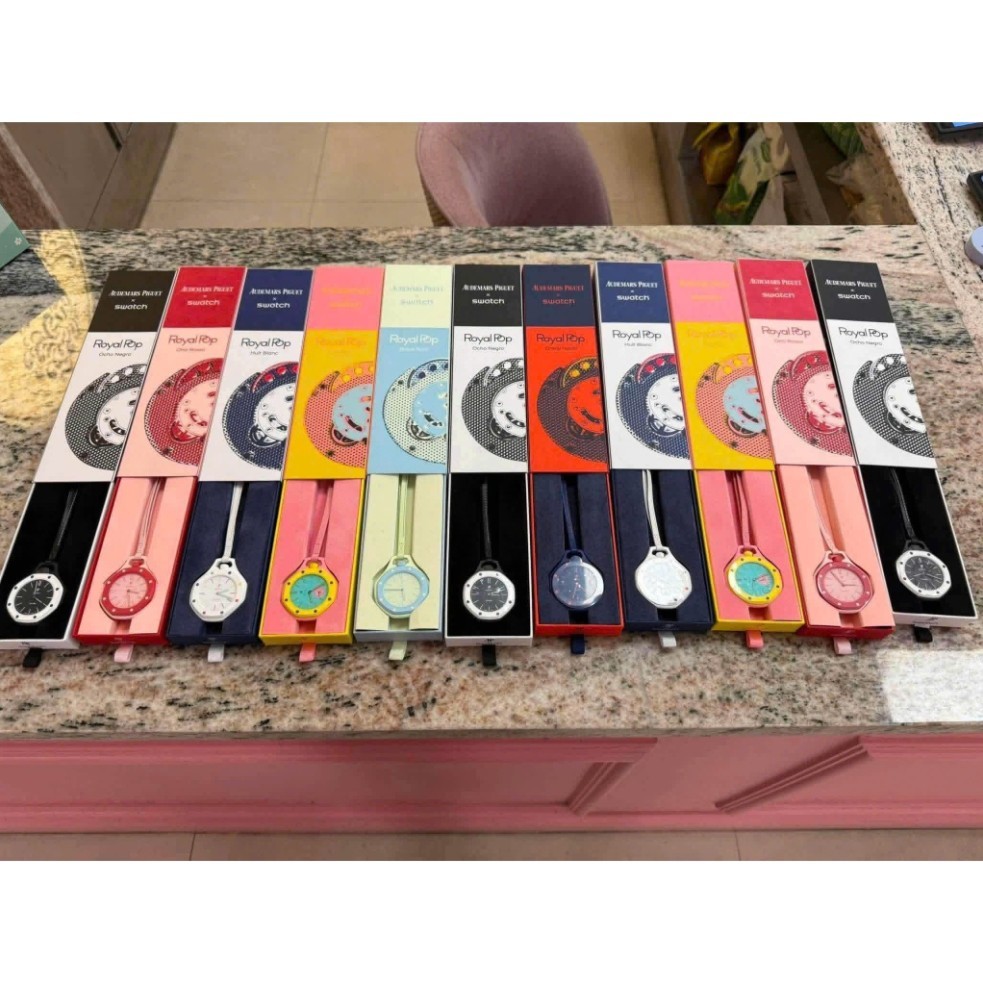 [ครบกล่อง] Swatch x Audemars Piguet "Royal Pop | Shopee Thailand