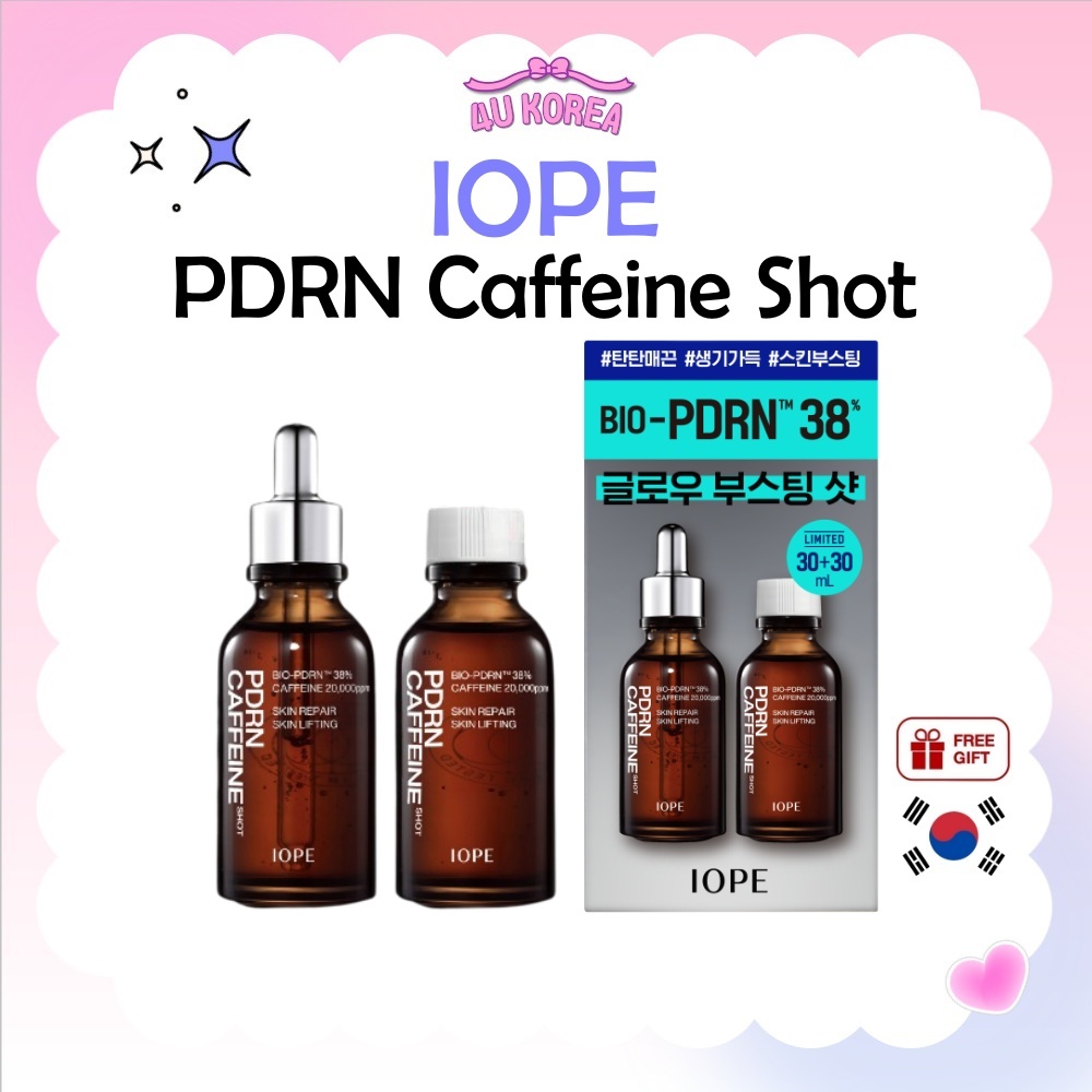 (+15ml) IOPE PDRN Caffeine Shot – 30ml / K-BEAUTY