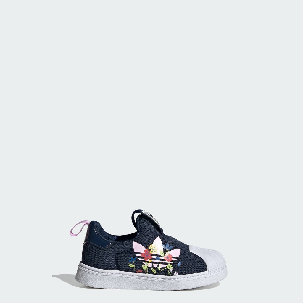 adidas ไลฟ์สไตล์ รองเท้า Superstar 360 สำหรับเด็ก เด็ก สีน้ำเงิน IF3592