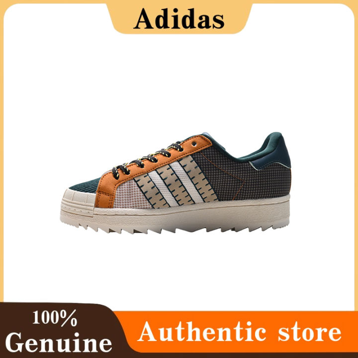 Original Clot x Adidas Originals Superstar Men's and women's sports shoes Casual Shoes Unisex Shoes | Lazada Thailand