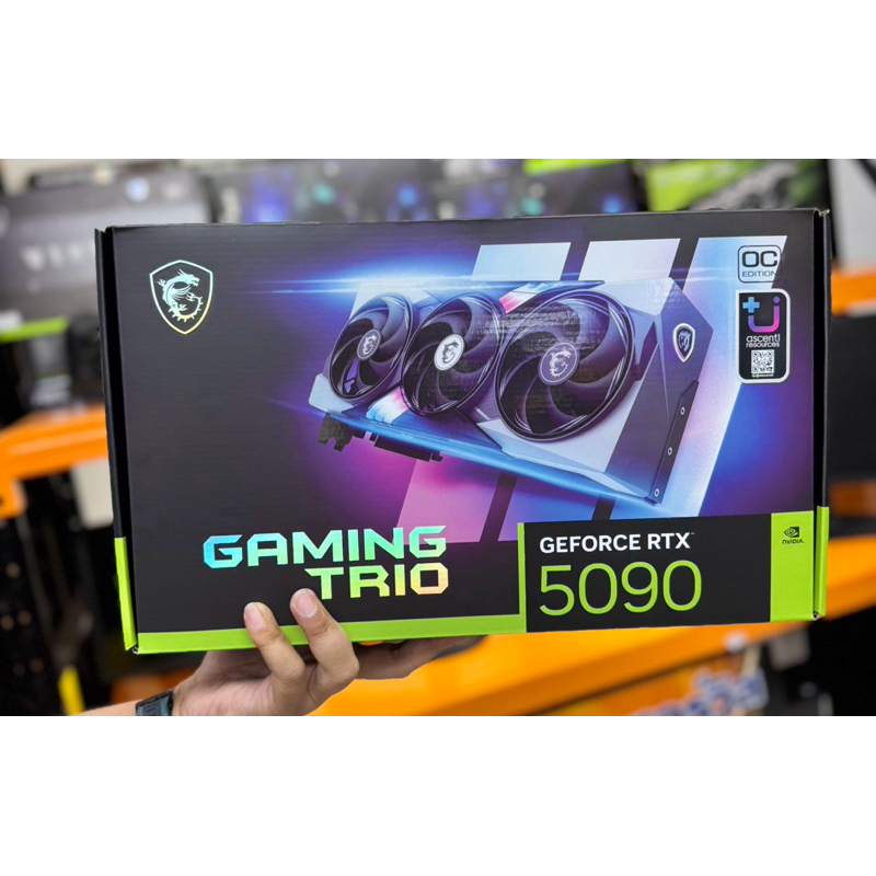 VGA MSI GEFORCE RTX 5090 GAMING TRIO OC - 32GB GDDR7 | Shopee Thailand