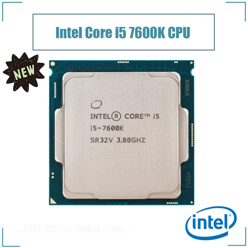 [ใหม่] Intel core i5 7600K CPU Quad-core สี่เกลียว LGA 1151 เหมาะสําหรับคอมพิวเตอร์เดสก์ท็อป | Shopee Thailand