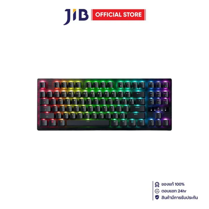 KEYBOARD (คีย์บอร์ด) RAZER HUNTSMAN V3 TENKEYLESS 8KHz - RAZER ANALOG OPTICAL SWITCHES GEN-2 CHROMA RGB EN BLACK | Lazada Thailand