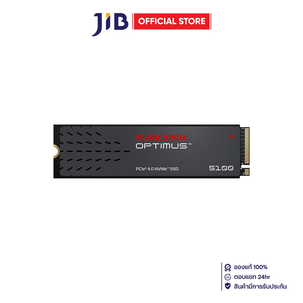 1 TB SSD (เอสเอสดี) SANDISK OPTIMUS 5100 - PCIe 4x4 NVMe M.2 2280 SDSP51100TAN-000E0 | Shopee Thailand