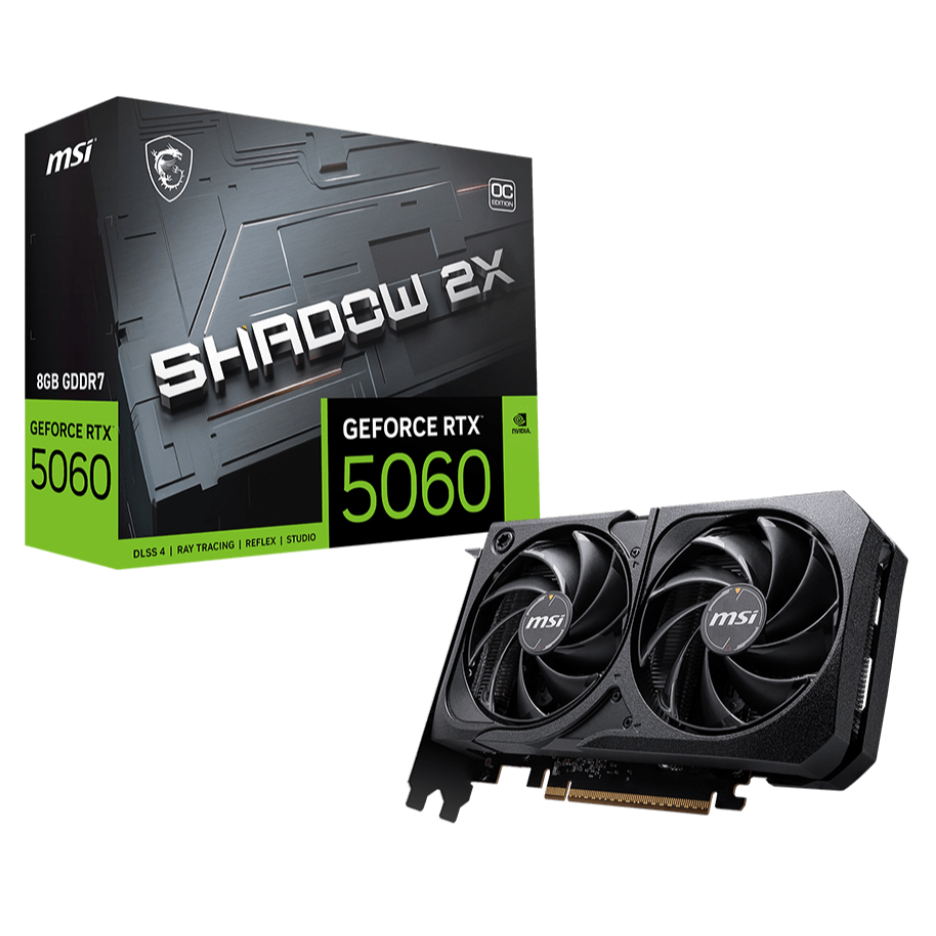 Graphics Cards GeForce RTX™ 5060 8G SHADOW 2X OC | Shopee Thailand