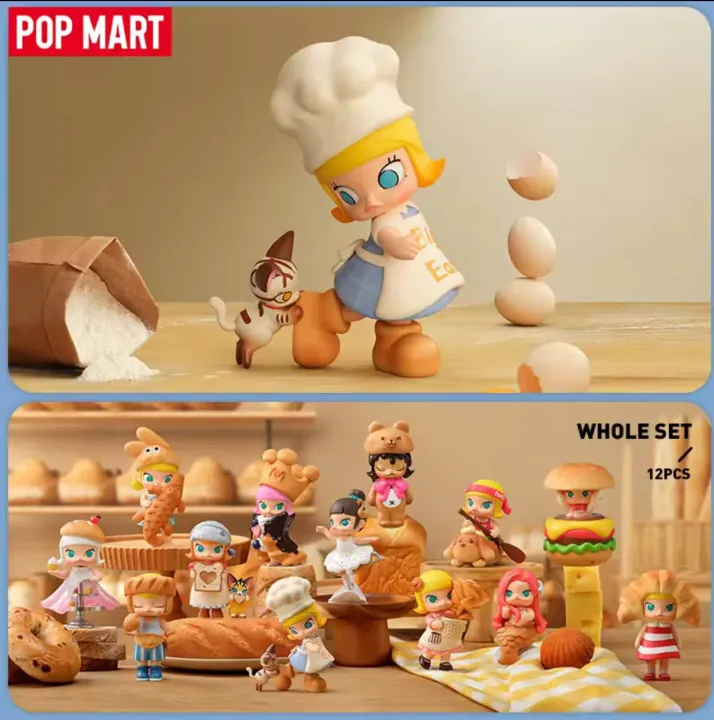 (พร้อมส่ง!!!) กล่องจุ่ม POP MART MOLLY Carb-Lover Series Figures Blind Box ของแท้ | Lazada Thailand