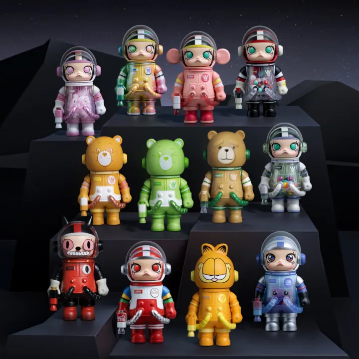MEGA SPACE MOLLY 100% v3 พร้อมส่ง ของแท้จาก POP MART Blind box Molly Space ส่งจากไทย ลุ้นซีเคร็ท | Lazada Thailand