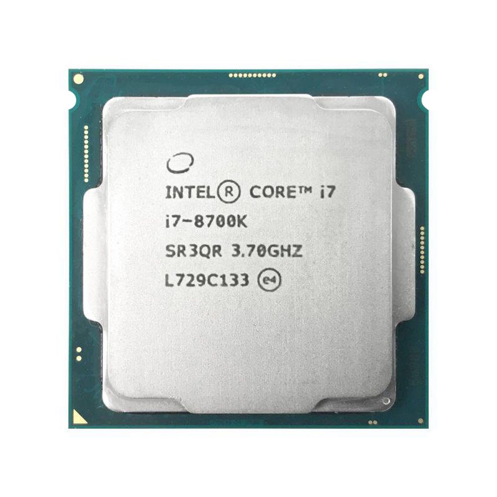 Intel Core i7-8700K CPU 3.7GHz 6-Core LGA 1151 Processor (Tray, Without Cooler) | Shopee Thailand
