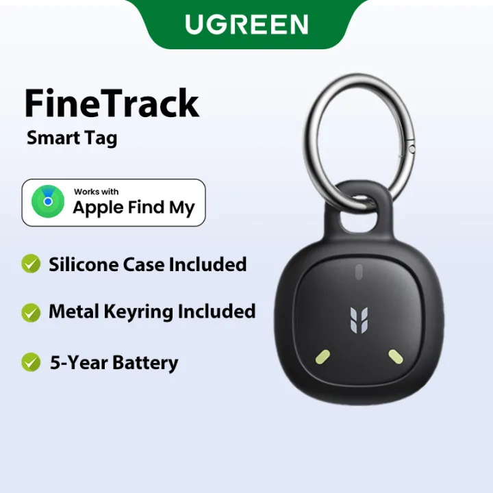 【FineTrack】UGREEN Fine Track Mini 2 เครื่องติดตาม Apple Find My GPS Tracker แบตเตอรี่ 5-7 ปี กันน้ำ IP68 Waterproof Fluorescent Tag For Keys Luggage Model:95900 | Lazada Thailand