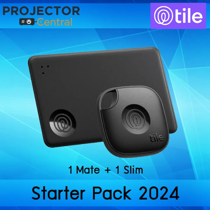 Tile by Life360 Starter Pack (2024) - Bluetooth Trackers and Item Finders for Keys, Wallets & More. Both iOS and Android Compatible. Phone Finder. 2-Pack (Mate/Slim) - Black | Lazada Thailand