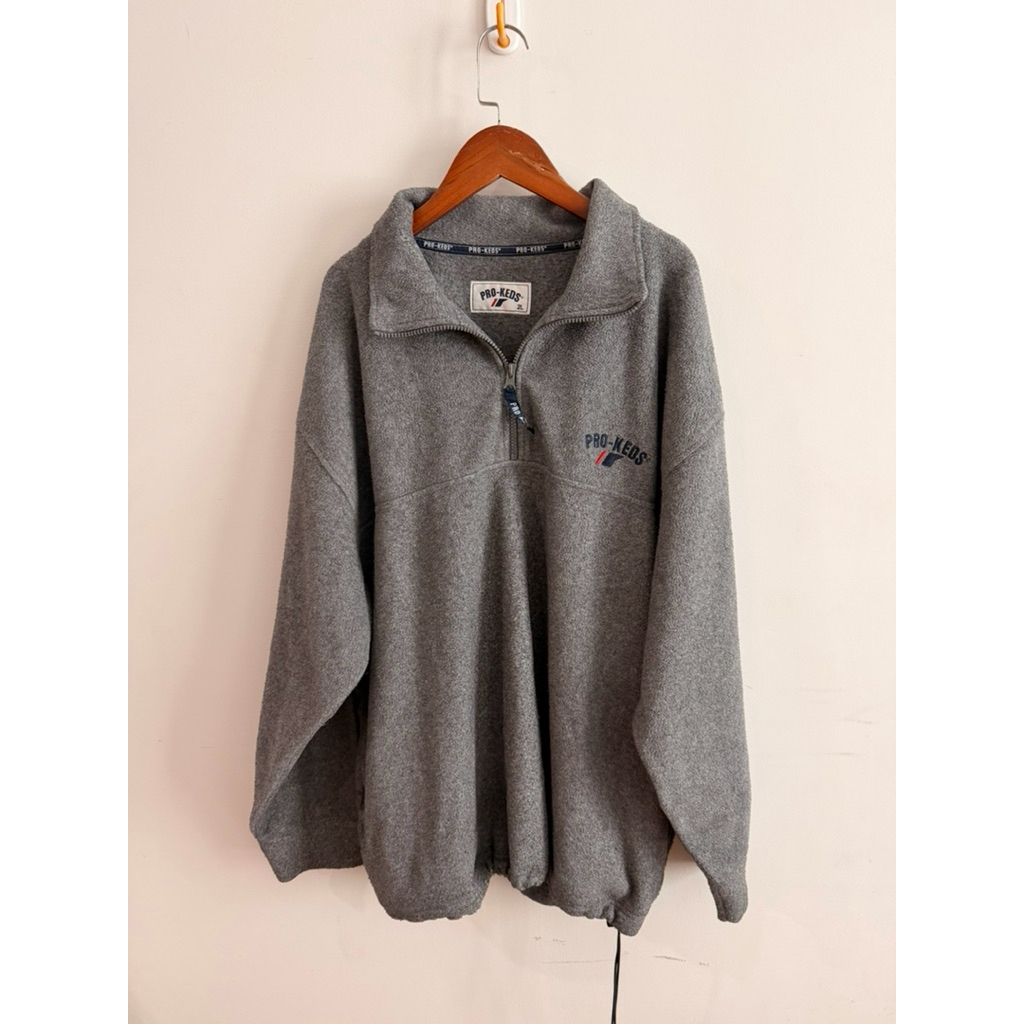 เสื้อแขนยาว PRO-Keds Fleece Half-Zip — อบอุ่น นุ่มใส่สบาย | Shopee Thailand