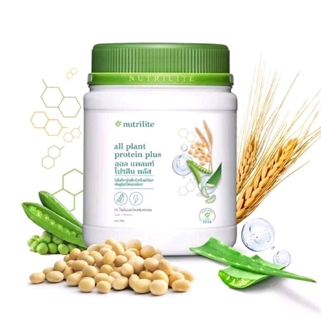 Nutrilite All Plant Protein ออลแพลนโปรตีน โปรตีนสกัดจากถั่วเหลือง นิวทริไลท์ | Shopee Thailand