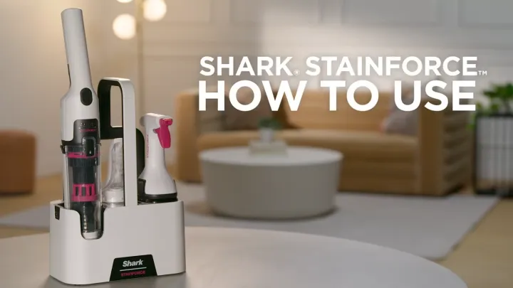 Shark StainForce Cordless Stain-Destroying Spot Cleaner เครื่องดูดคราบไร้สาย Shark StainForce ตัวนี้คือดีย์! คราบฝังลึกหายเกลี้ยง | Lazada Thailand