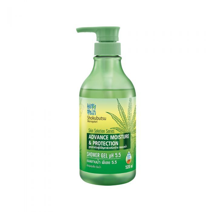 Shokubutsu Skin Solution Series ADVANCE MOISTURE & PROTECTION เจลอาบน้ำ 520 มล. | Lazada Thailand