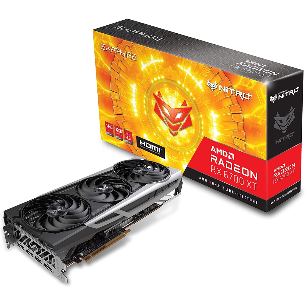 Sapphire Nitro+ AMD Radeon RX 6700 XT 12GB GDDR6 | Shopee Thailand