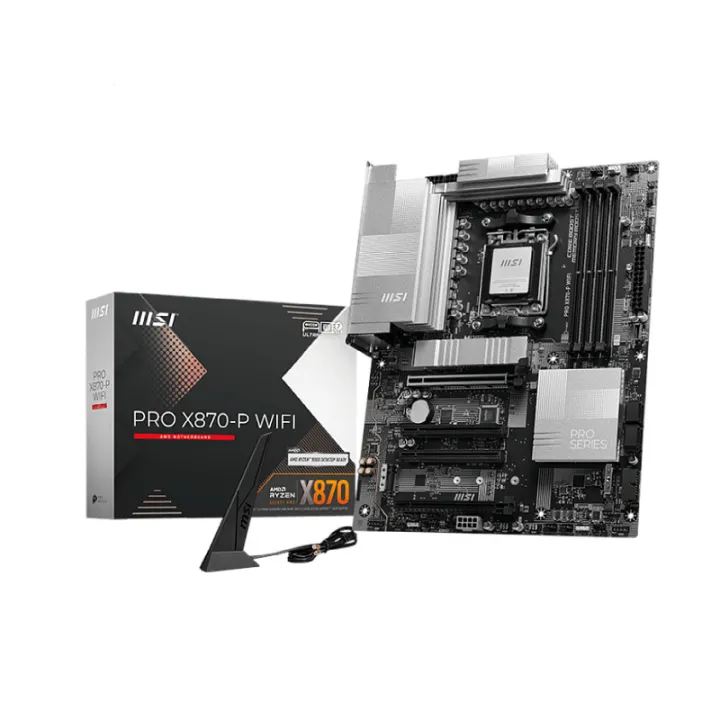 สินค้าใหม่ MSI PRO X870-P WIFI เมนบอร์ด ใช้บังคับ AM5 CPU 9900X/9950X/9800X3D | Lazada Thailand