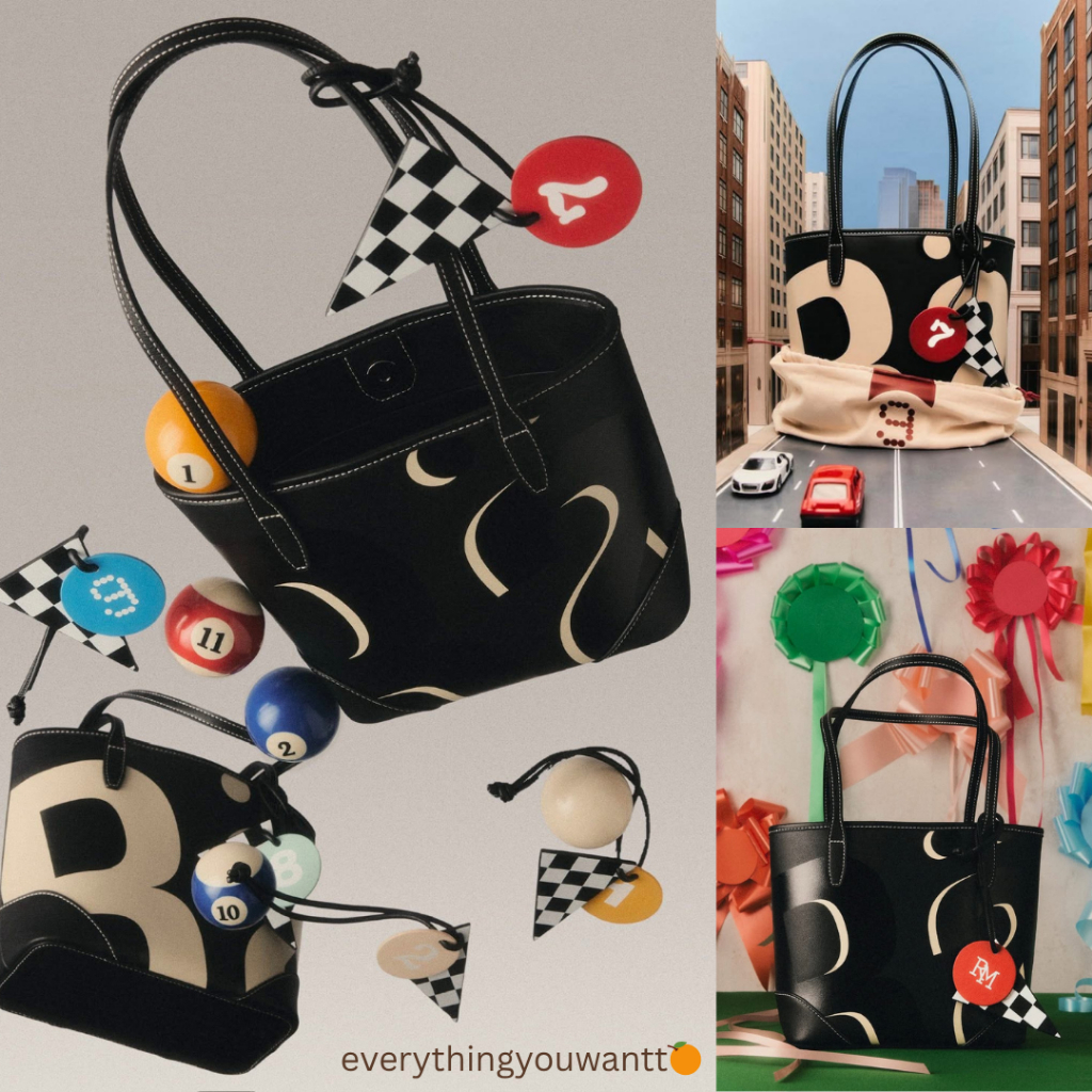 [พร้อมส่งทันที🎱🏁] กระเป๋า Rally Mini Leather Tote *รุ่นใหม่ล่าสุด ของแท้ ส่งซ้อนกล่อง*
