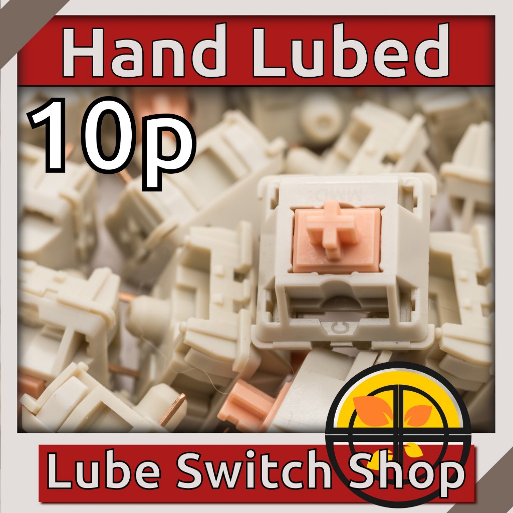 ลูปมือ 10ตัว MMD Holy Panda V2 67g Lubed Tactile Switch