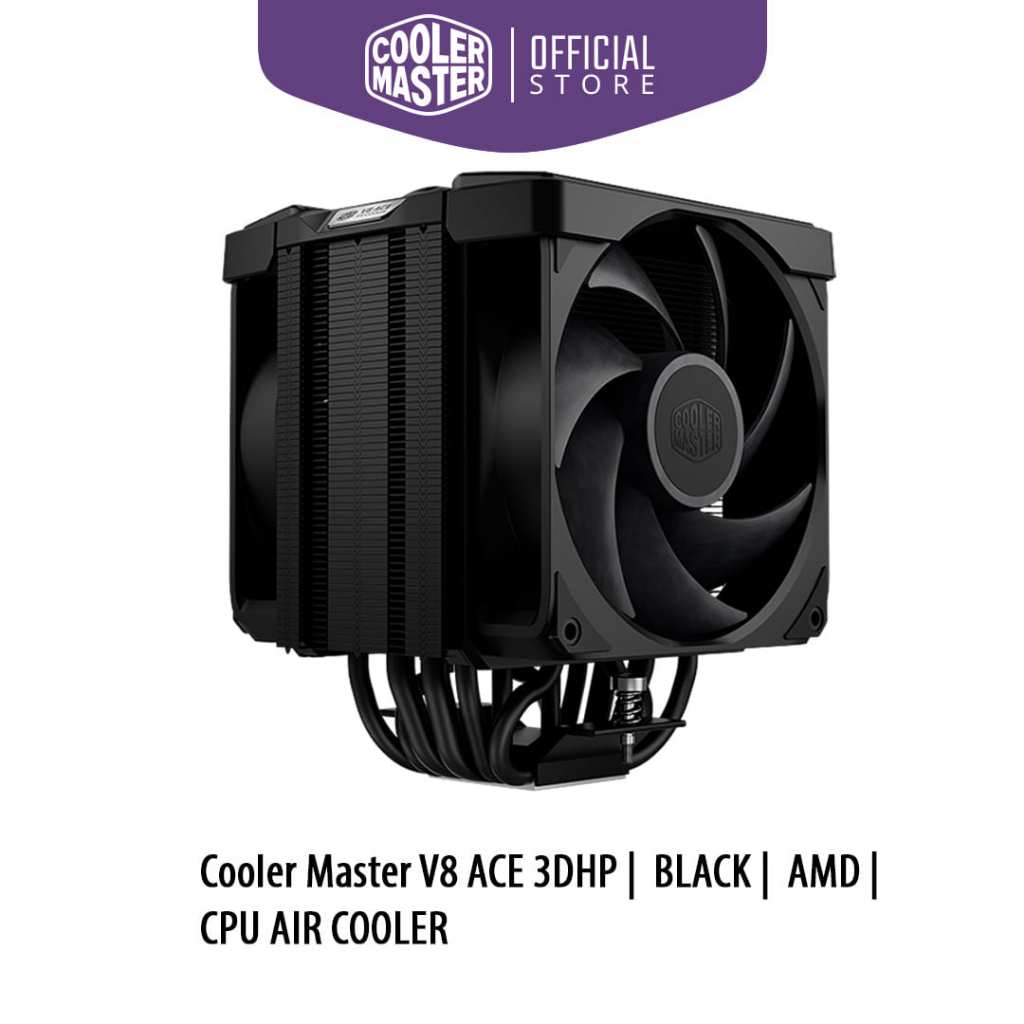 Cooler Master V8 ACE 3DHP BLACK AMD/ INTEL CPU AIR COOLER | Shopee Thailand