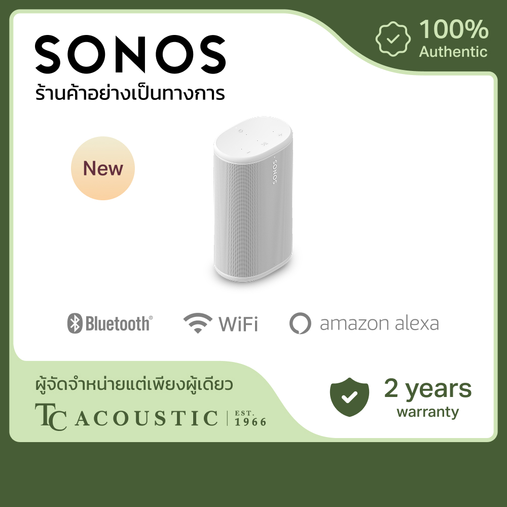 [NEW] Sonos Play – ลำโพงพกพาไร้สาย รองรับบลูทูธ & Wi-Fi