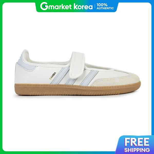 Adidas | Samba Jane Cloud White Halo Blue JR7339 | Lazada Thailand