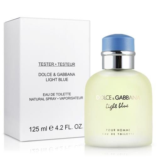 Dolce & Gabbana Light Blue Pour Homme Eau de Toilette 100ml. ( TESTER BOX ) น้ำหอมสำหรับผู้ชาย | Lazada Thailand