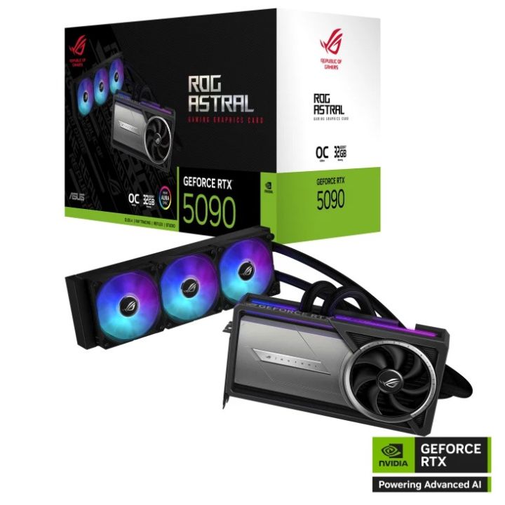 ASUS ROG Astral LC GeForce RTX 5090 OC Edition Gaming Graphics Card 32GB GDDR7 BRAND NEW IN HAND | Lazada Thailand