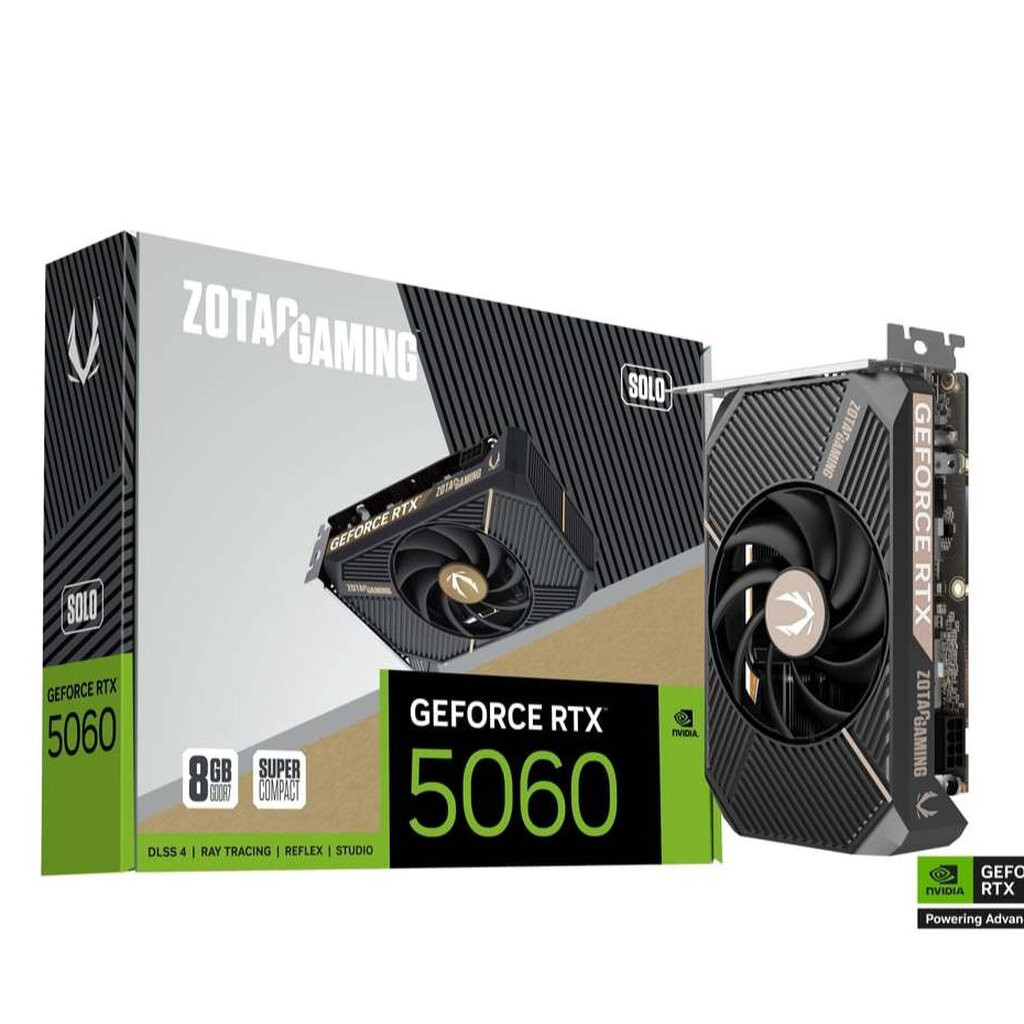 VGA ZOTAC GAMING GeForce RTX 5060 SOLO 8GB GDDR7 | Shopee Thailand