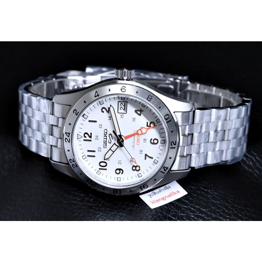 นาฬิกา Seiko 5 Sports Field Sports Style GMT รุ่น SSK059K / SSK059K1