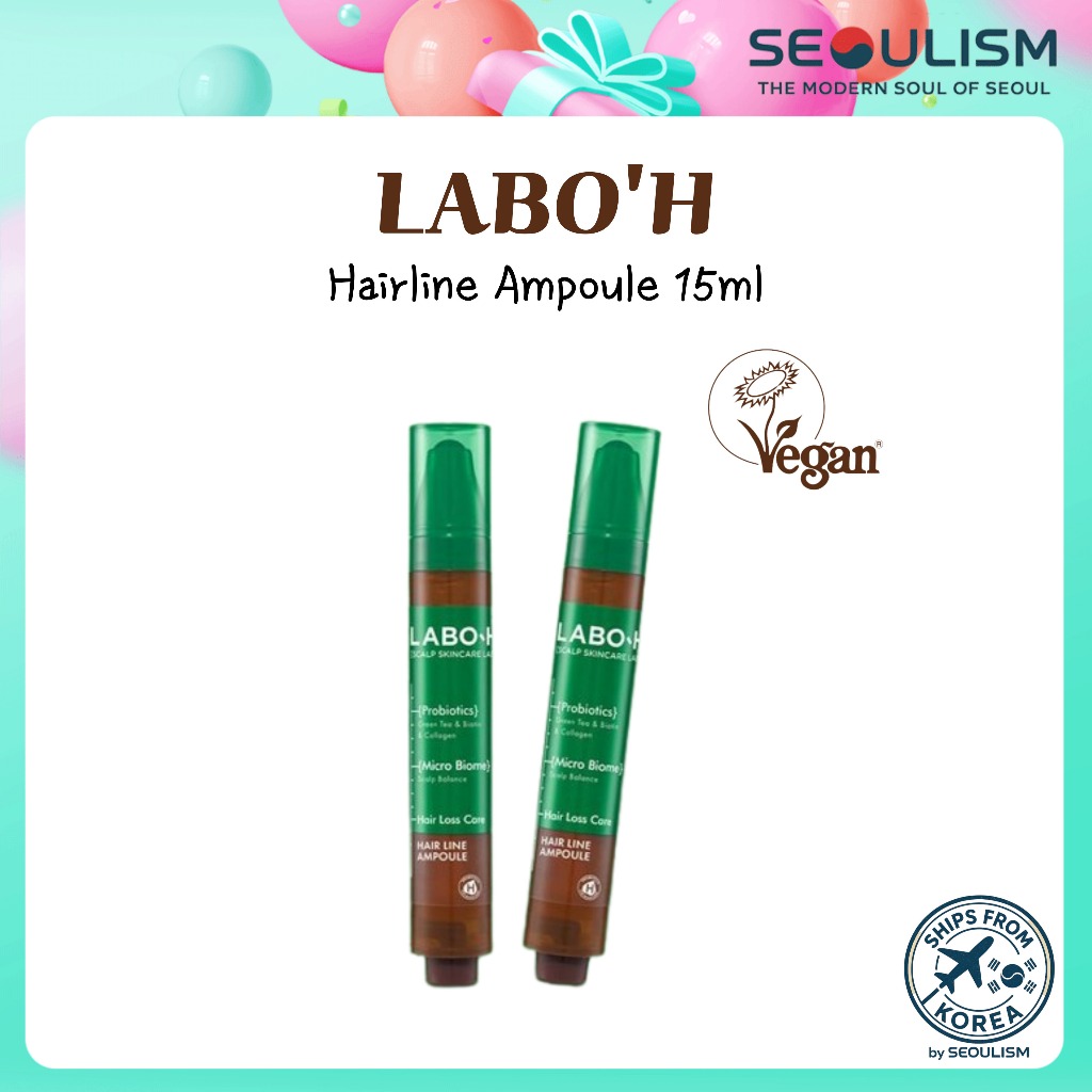 [Labo-H] Hairline Ampoule 15ml | Scalp & Hair Root Care | ของแท้100% | ส่งจากเกาหลี