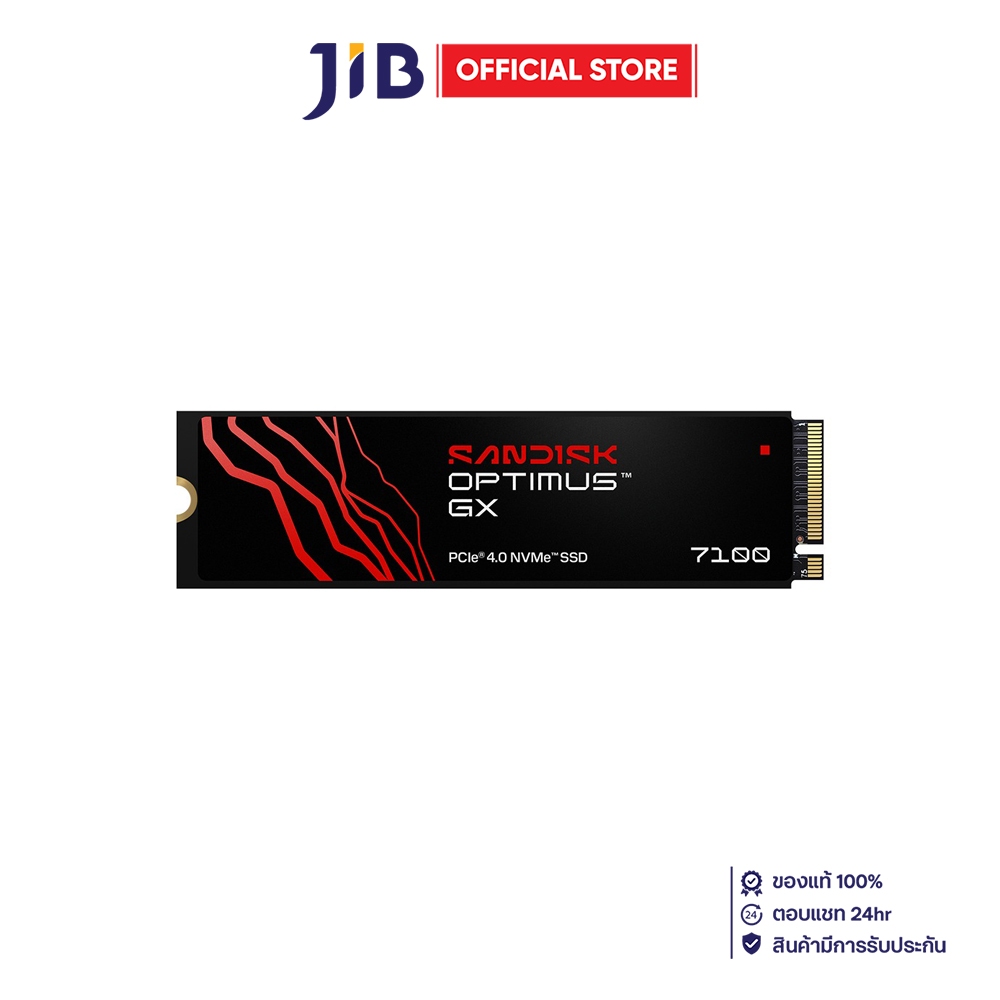 1 TB SSD (เอสเอสดี) SANDISK OPTIMUS GX 7100 - PCIe 4x4 NVMe M.2 2280 SDSP71100TAN-000E0 | Shopee Thailand